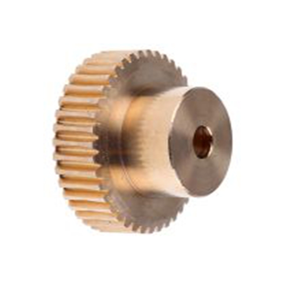 RS PRO,521-6878,铜 蜗轮蜗杆, 模块0.8, 40齿, 32.05 mm节径 18 mm