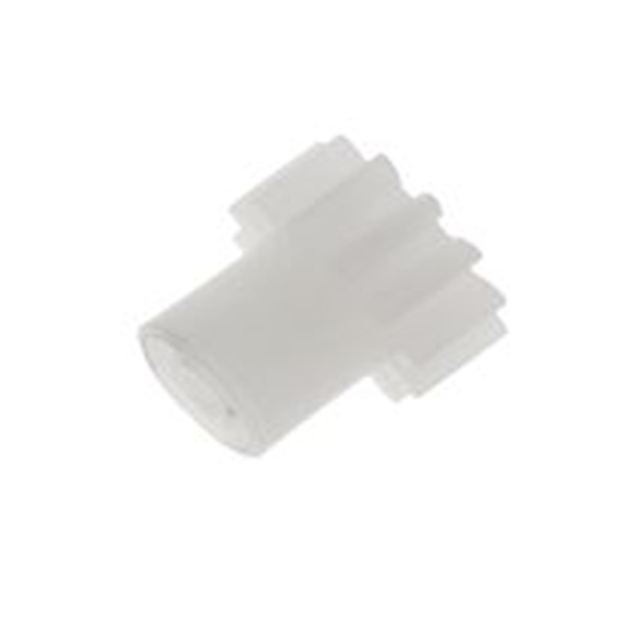 RS PRO,521-6985,12齿 直齿轮, 0.5模块, 聚甲醛制, 2 mm孔径, Φ4.5 mm轮毂, 6 mm节径, 3 mm面宽