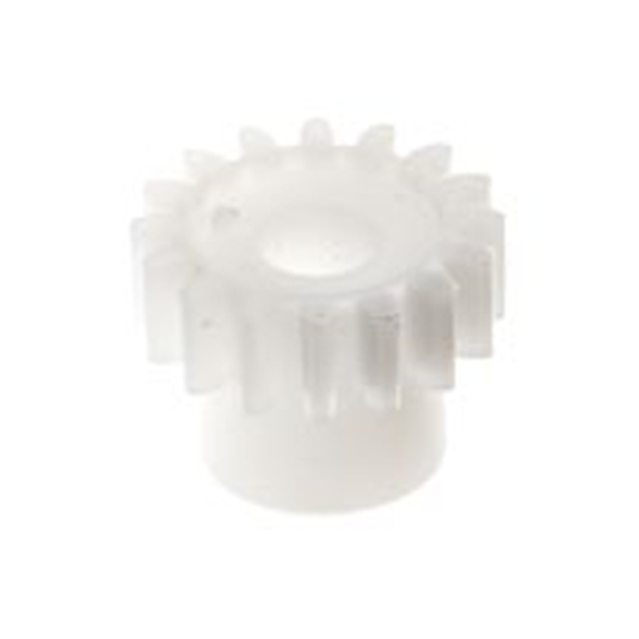 RS PRO,521-7001,16齿 直齿轮, 0.5模块, 聚甲醛制, 3 mm孔径, Φ6 mm轮毂, 8 mm节径, 3 mm面宽