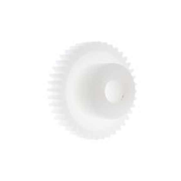 RS PRO,521-7118,40齿 直齿轮, 0.5模块, 聚甲醛制, 5 mm孔径, Φ12 mm轮毂, 20 mm节径, 3 mm面宽