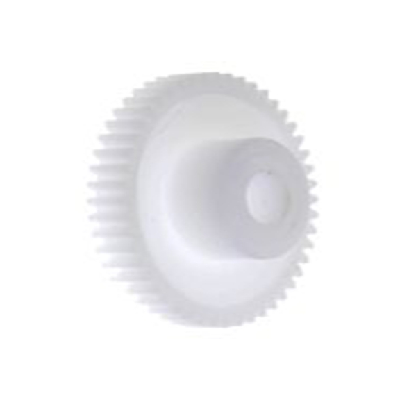 RS PRO,521-7130,48齿 直齿轮, 0.5模块, 聚甲醛制, 5 mm孔径, Φ12 mm轮毂, 24 mm节径, 3 mm面宽