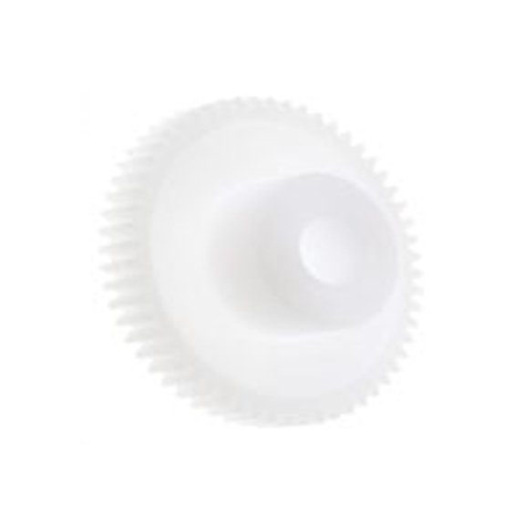 RS PRO,521-7168,56齿 直齿轮, 0.5模块, 聚甲醛制, 6 mm孔径, Φ14 mm轮毂, 28 mm节径, 3 mm面宽