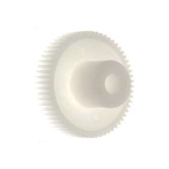 RS PRO,521-7174,60齿 直齿轮, 0.5模块, 聚甲醛制, 6 mm孔径, Φ14 mm轮毂, 30 mm节径, 3 mm面宽