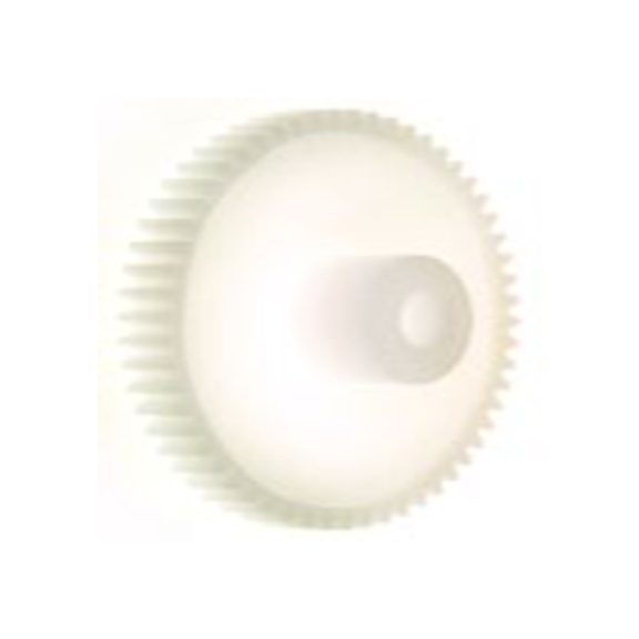 RS PRO,521-7398,56齿 直齿轮, 0.8模块, 聚甲醛制, 6 mm孔径, Φ14.5 mm轮毂, 44.8 mm节径, 4 mm面宽