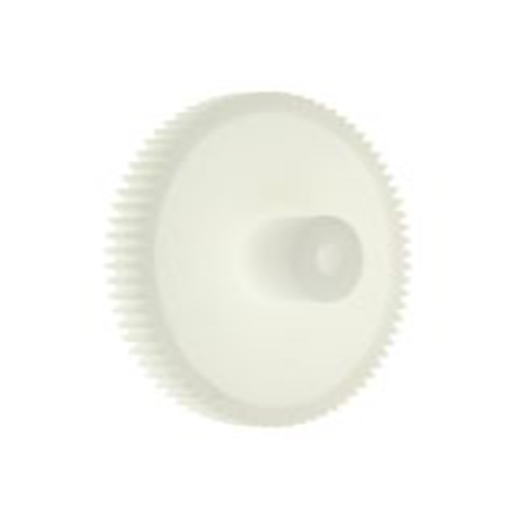 RS PRO,521-7449,72齿 直齿轮, 0.8模块, 聚甲醛制, 6 mm孔径, Φ15.5 mm轮毂, 57.6 mm节径, 4 mm面宽