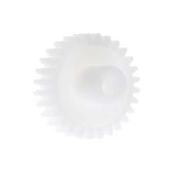 RS PRO,521-7534,28齿 直齿轮, 1模块, 聚甲醛制, 5 mm孔径, Φ11.7 mm轮毂, 28 mm节径, 6 mm面宽