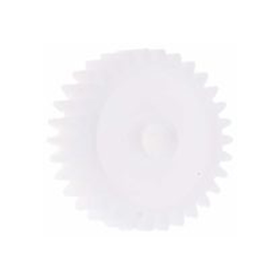 RS PRO,521-7540,30齿 直齿轮, 1模块, 聚甲醛制, 6 mm孔径, Φ14 mm轮毂, 30 mm节径, 6 mm面宽