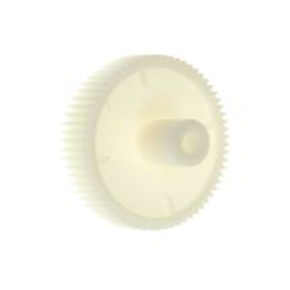 RS PRO,521-7663,64齿 直齿轮, 1模块, 聚甲醛制, 8 mm孔径, Φ18 mm轮毂, 64 mm节径, 6 mm面宽