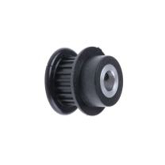 RS PRO,778-4718,同步皮带轮, 玻璃填充聚碳酸脂, 铝制 6 mm, 20齿, 2 mm节距, 5 mm孔径