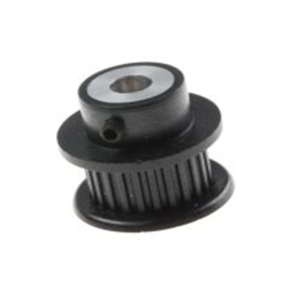 RS PRO,778-4720,同步皮带轮, 玻璃填充聚碳酸脂, 铝制 6 mm, 24齿, 2 mm节距, 5 mm孔径