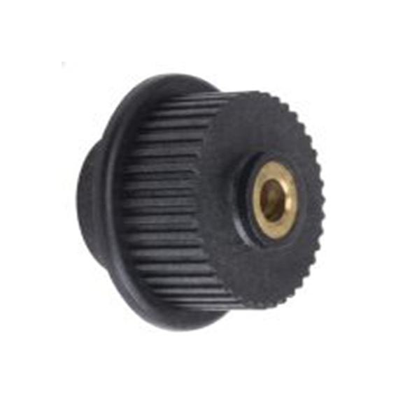 RS PRO,778-4736,同步皮带轮, 黄铜, 玻璃填充聚碳酸脂制 6 mm, 40齿, 2 mm节距, 5 mm孔径