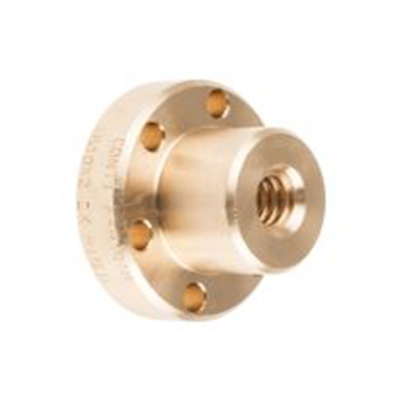 RS PRO,862-5326,丝杆螺母, 法兰圆形螺母, 2 mm导向柱 10 mm, 42 mm外径, 25 mm总长