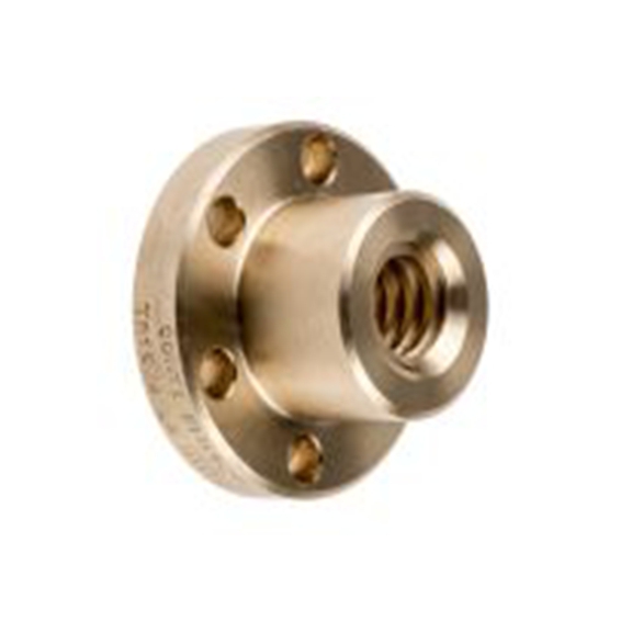 RS PRO,862-5332,丝杆螺母, 法兰圆形螺母, 4 mm导向柱 16 mm, 48 mm外径, 35 mm总长