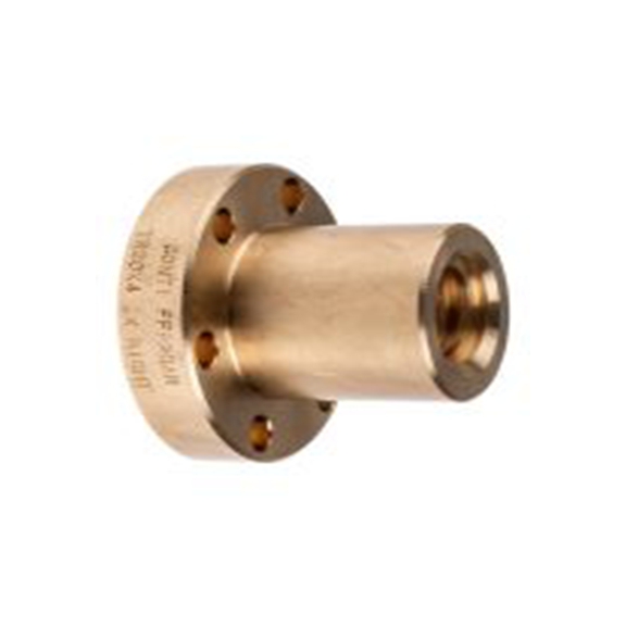 RS PRO,862-5339,丝杆螺母, 法兰圆形螺母, 4 mm导向柱 20 mm, 55 mm外径, 44 mm总长