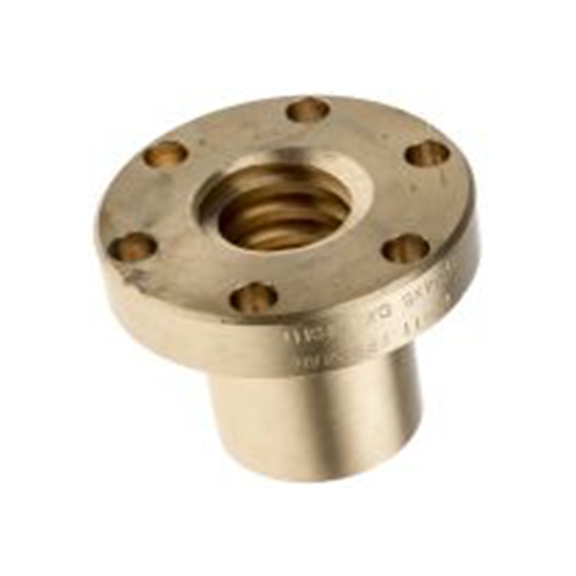 RS PRO,862-5341,丝杆螺母, 法兰圆形螺母, 5 mm导向柱 24 mm, 55 mm外径, 44 mm总长