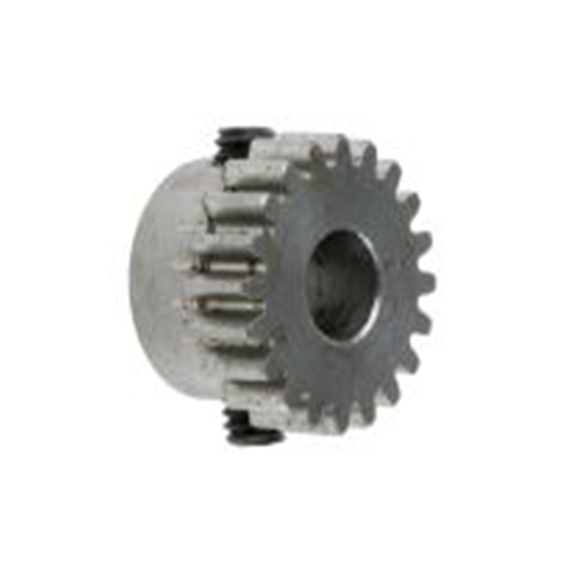 RS PRO,878-7821,20齿 直齿轮, 0.5模块, 钢制, 4 mm孔径, Φ9 mm轮毂, 10 mm节径, 4 mm面宽