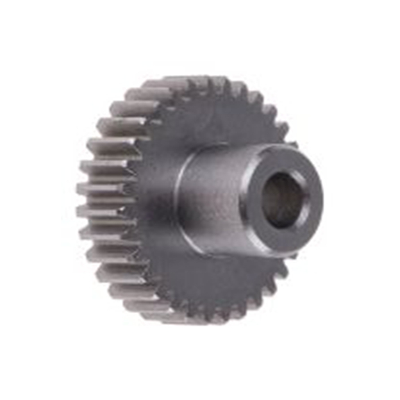 RS PRO,878-7875,32齿 直齿轮, 0.8模块, 钢制, 6 mm孔径, Φ12 mm轮毂, 25.6 mm节径, 6 mm面宽