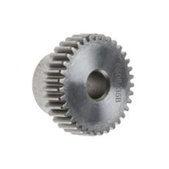 RS PRO,878-7884,35齿 直齿轮, 0.8模块, 钢制, 8 mm孔径, Φ19 mm轮毂, 28 mm节径, 6 mm面宽