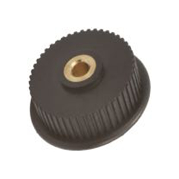 RS PRO,778-4742,同步皮带轮, 玻璃填充聚碳酸脂, 黄铜制 6 mm, 60齿, 2 mm节距, 6 mm孔径