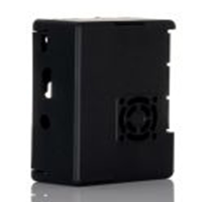 CAMDENBOSS,CMRock_3AC/KIT,CAMDENBOSS ROCK SBC 外壳, 用于ROCK 3A 和 ROCK 3C 单板计算机, ABS制, 黑色