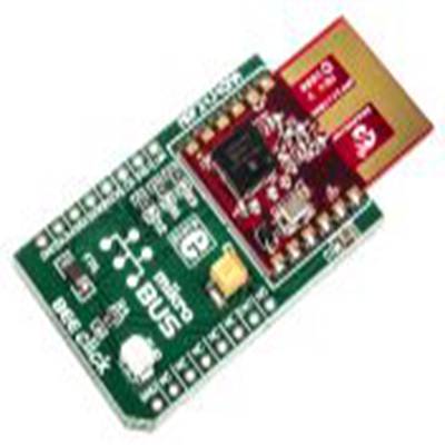 MikroElektronika,MIKROE-987,MikroElektronika  ZigBee MikroBus Click 板, 射频收发器, MRF24J40MA芯片 2.4 GHz, 