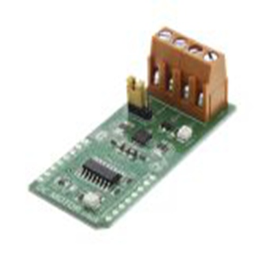 MikroElektronika,MIKROE-1526,MikroElektronika  电机Click, 直流电机 屏蔽, Mikroe-1526芯片, 用于开发74HC4053，DRV8833