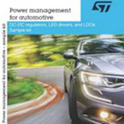 STMicroelectronics,KIT2407AUTOPM,STMicroelectronics  微控制器开发工具, LED 驱动器芯片, 低压差线性稳压器, DC-DC 开关稳压器 评估测试