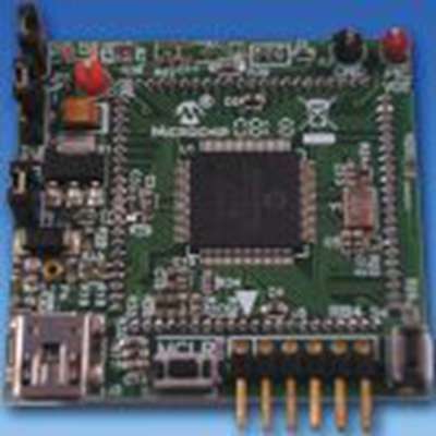Microchip,MA180021,Microchip  微控制器开发工具, MCU 模块, PIC18处理器 MA180021, PIC18F87J50 FS USB PIM 演示板