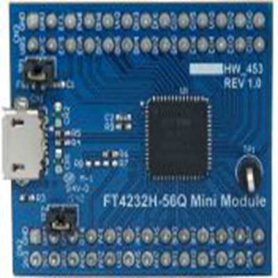 FTDI Chip,FT4232H-56Q MINI MDL,FTDI Chip  迷你模块 评估套件, FT4232H-56Q MINI MDL