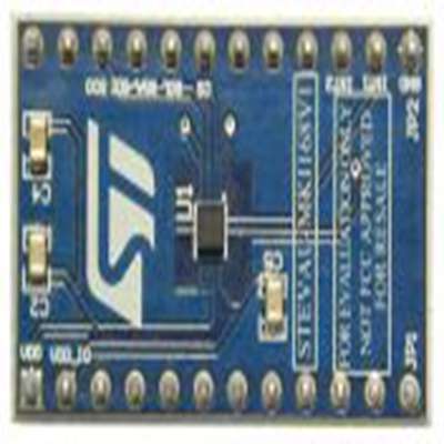 STMicroelectronics,STEVAL-MKI168V1,STMicroelectronics  IIS2DH 转接板, STEVAL-MKI168V1 开发套件附件, 用于标准 DIL 