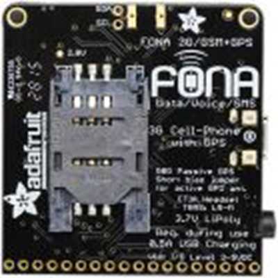 ADAFRUIT INDUSTRIES,2691,ADAFRUIT INDUSTRIES  FONA 3G GSM 蜂窝网络 分路板, 3G cellular Breakout芯片 1.9 GHz, 