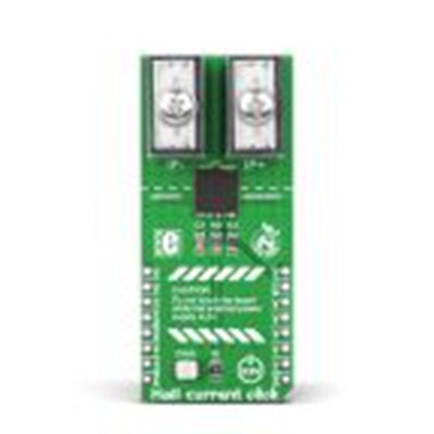 MikroElektronika,MIKROE-1578,MikroElektronika  霍尔电流 Click, TLI4970-D050T4芯片, 用于非接触式测量系统