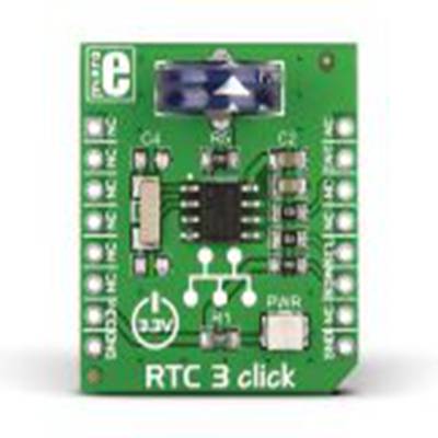 MikroElektronika,MIKROE-1839,MikroElektronika RTC3 MIKROE-1839 实时时钟 MikroBus Click 板, BQ32000芯片