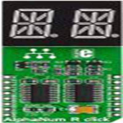 MikroElektronika,MIKROE-1864,MikroElektronika, MIKROE-1864 14 段显示屏 附加板 显示电路板 TLC5926 x 2
