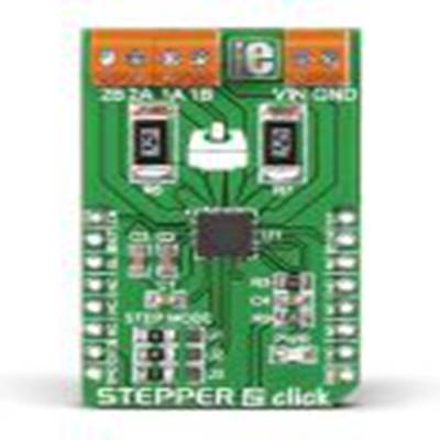 MikroElektronika,MIKROE-1926,MikroElektronika  步进机2 Click, 步进电动机 开发板, A4988芯片, 用于开发MikroBUS