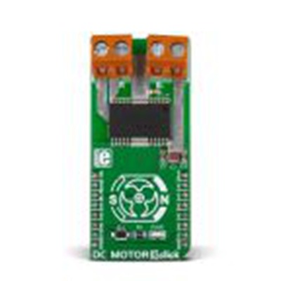 MikroElektronika,MIKROE-2047,MikroElektronika  直流电机 3 Click, 直流电机 MikroBus Click 板, TB6549FG芯片, 用于开发