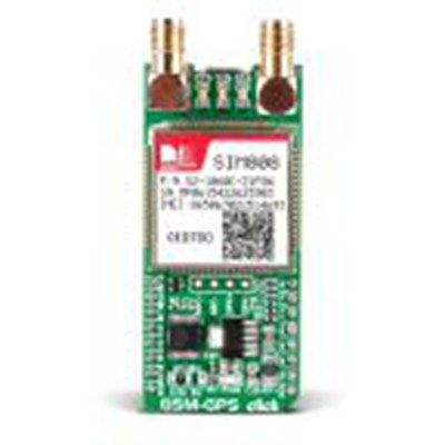 MikroElektronika,MIKROE-2382,MikroElektronika  GSM-GPS Click GPS, 移动通信, 全球导航卫星系统 MikroBus Click 板, S