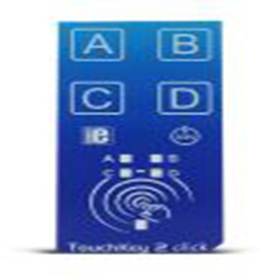 MikroElektronika,MIKROE-2474,MikroElektronika  TouchKey 2 MikroBus Click 板, 电容式触摸用户界面, ATtiny817芯片