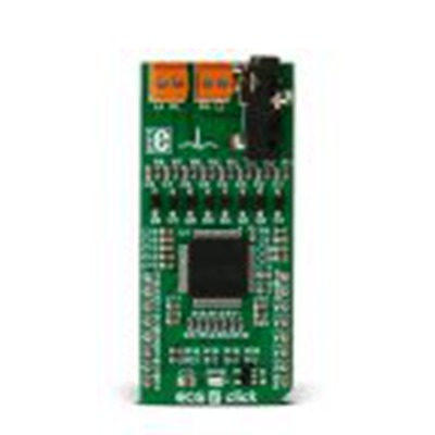 MikroElektronika,MIKROE-2507,MikroElektronika  MikroBus Click 板, 心率传感器, ADS1194芯片