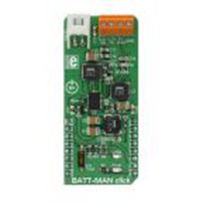 MikroElektronika,MIKROE-2901,MikroElektronika  BATT-MAN Click, 电池充电器 BattMan Click, LTC3586芯片, 用于开发携