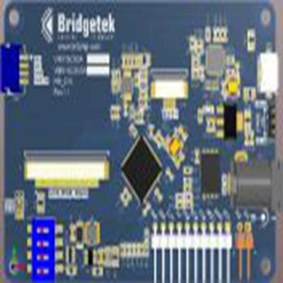 Bridgetek,VM816CU50A-N,Bridgetek 5.0 in, VM816CU50A-N LCD 开发模块 显示电路板, EVE 信用卡板（无显示屏） USB, 用于BT816 EV