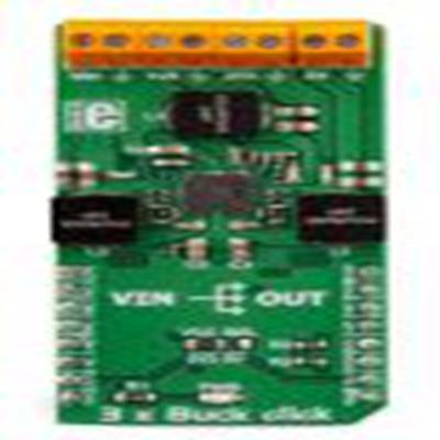 MikroElektronika,MIKROE-3201,MikroElektronika  Buck 3 Click 板, 降压控制器 Buck 3 Click 板, TPS65263芯片