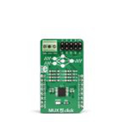 MikroElektronika,MIKROE-3245,MikroElektronika  MUX 2 Click 板 易能森, MiWi, ZigBee, 蓝牙, ISM, GSM, GNSS, 