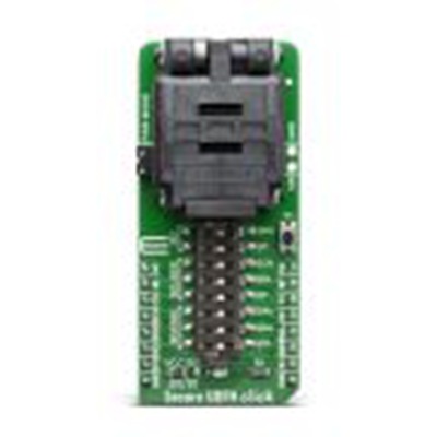 MikroElektronika,MIKROE-3746,MikroElektronika  安全 udmm 咔嗒板 附加板, ATECC508A, ATSHA204A, ATECC608A处理器