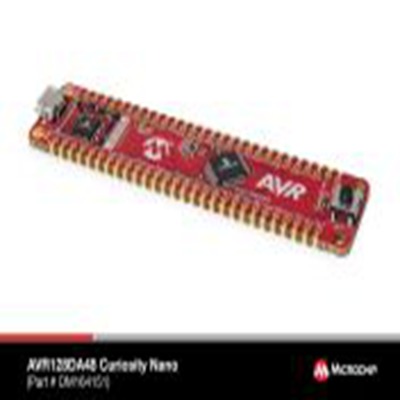 Microchip,DM164151,Microchip  。 评估测试板, GPIO 评估测试板, AVR128DA48内核 DM164151, AVR128DA48 Curiosity Nano 