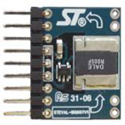 STMicroelectronics,STEVAL-ISQ007V1,STMicroelectronics  TSC101 微控制器开发工具, 电源管理 开发套件 STEVAL-ISQ007V1, 评