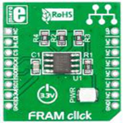 MikroElektronika,MIKROE-1486,MikroElektronika  FRAM Click MIKROE-1486 屏蔽 FeRAM