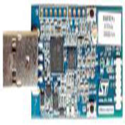 STMicroelectronics,STEVAL-IDS001V4,STMicroelectronics  SPIRIT1 射频收发器 USB 棒, STM32L芯片 868 MHz, STEVAL