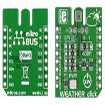 MikroElektronika,MIKROE-1978,MikroElektronika  MikroBus Click 板, 温度传感器