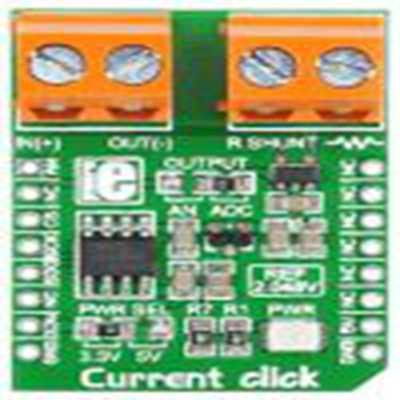 MikroElektronika,MIKROE-1396,MikroElektronika  电流 Click 附加板, 用于MikroBUS